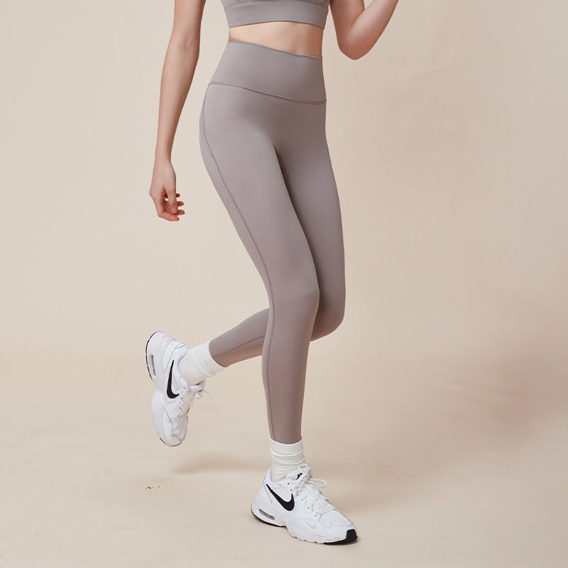 High-Waist Peach Lift Yoga Pants – Slimming & Hip-Lifting Sports Leggings for Ultimate Comfort