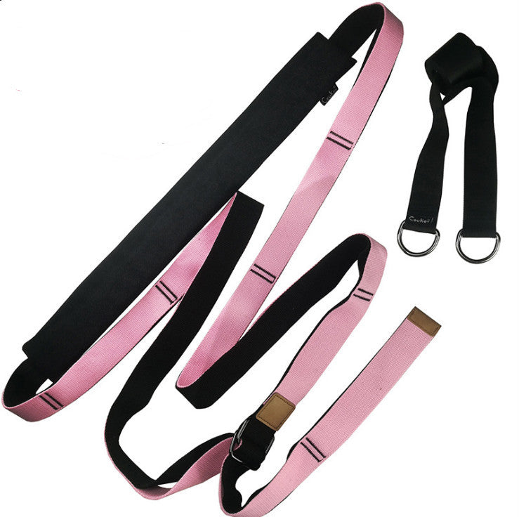 Durable Yoga Strap for Stretching – Adjustable Exercise & Gym Belt for Flexibility & Strength Training