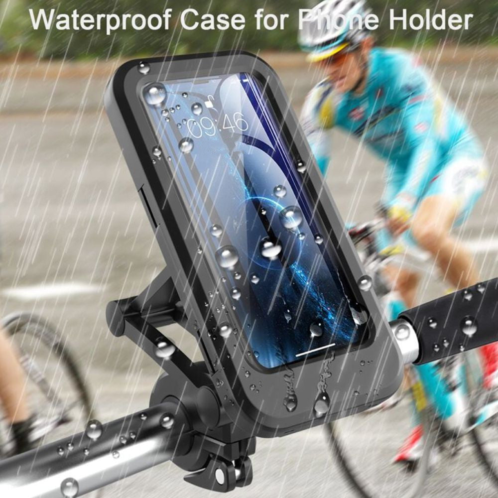 Waterproof Bike & Motorcycle Phone Mount - Folding Navigation Stand