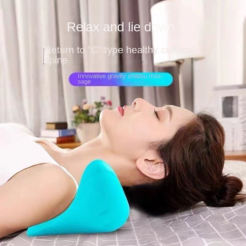 Cervical Spine Massage Pillow - Gravity Acupressure Neck & Shoulder Massager